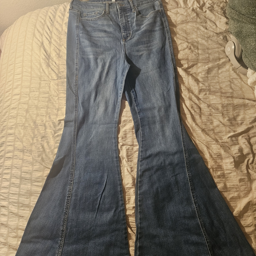 Mini Melissa Dark Blue Flare Jeans